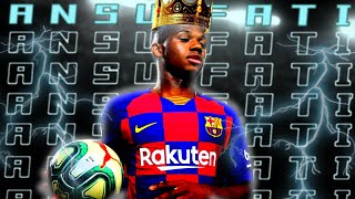 Ansu Fati ● The Next King of Barça ● Skills & Goals 2020 HD