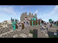 100 Players Simulate Tribal Civilizations in Minecraft