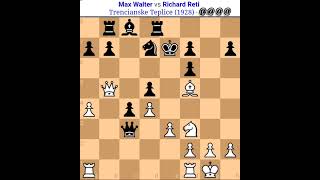 Réti's Endgame Master piece. Richard Reti Vs Max Walter, #richardreti