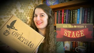 Owlcrate 🎪 ALL THE WORLD'S A STAGE 🎭 Unboxing June 2020 + $25 STARBUCKS GIVEAWAY & COUPON Code😄