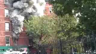 New York City Fire in Hell's Kitchen