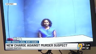 New charge filed against Cedar Rapids murder suspect