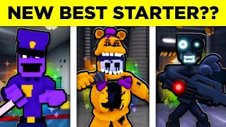 Is Tarnished Fredbear ACTUALLY The Best Starter? (Five Nights TD)