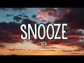 SZA - Snooze (Lyrics)