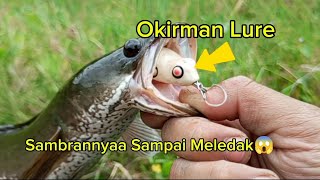 Vlog CASTING GABUS PINGGIRAN WADUK SAGULING || Sambaran Gabusnya Meledak ||😱