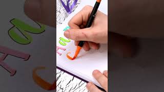 Drop shadow tutorial ✍🏻 Full lettering video on my channel! #lettering