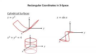 Multivariable Calculus 1 - Rectangular Coordinates in 3-Space