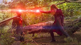 Wanda Kills Vision - Vision Death Scene -Avengers Infinity War (2018) | Wakanda Fight