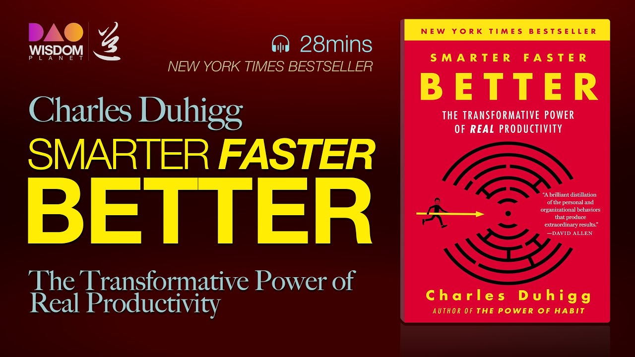 Smarter Faster Better: The Transformative Power Of Real Productivity｜by ...