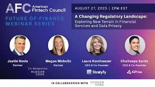 The Future of Finance Webinar Series | A Changing Regulatory Landscape