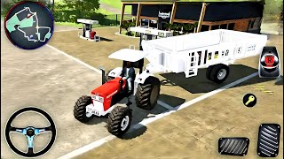 Real Tractor Driving Simulator 2024 - Grand Farming Transport Walkthrough - GamePlay - Part 2