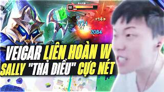 Veigar 1k6 AP Của Sally Với Những Cú W Không Hồi Chiêu Sốc Damage Khiến Đối Thủ Phải Bất Lực