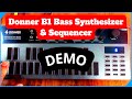 Donner B1 Bass Synthesizer Demo and Overview