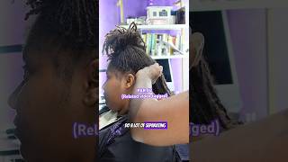 The Business Side of Locs | Pricing An Overdue Retie PART 2 #locs #sisterlocks #microlocks #retie