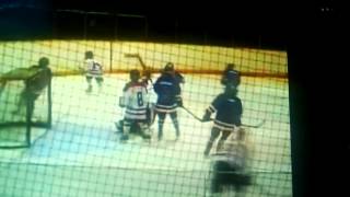 Aaron @ 11 yrs old. #7 St James Canadians goal in Billy Mosienko tournament.