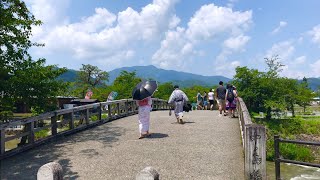 2019年7月24日(水)梅雨明け！京都嵐山の風景🌟Arashiyama  Kyoto  ✨ 岚山🌱【4K】