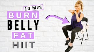 10 Minute Seated Abs Workout For Women Over 50 At Home 🔥 Burn Belly Fat FAST!