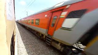 19408 Varanasi - Ahmedabad Weekly Express With BRC/WAP-7.