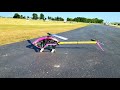 Goblin Raw 700 Close Call, 1st time flying.