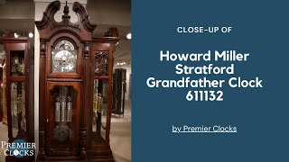 Stratford Grandfather Clock 611132 by Howard Miller at Premier Clocks