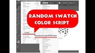 Tutorial random swatch color script Adobe illustrator
