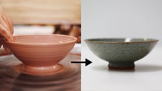 How to Make a Stoneware Pottery Bowl, from Beginning to End — Narrated Version