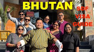 India to Bhutan by train and road | How to reach Bhutan | Sustainable Development Fee | SDF | Visa