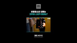 고주파 스피커 효과는? / 일단가봐 / #shorts