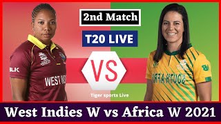 West Indies Women vs South Africa Women 2nd T20 Live | WIW vs RSAW 2nd T20 Live | SA W vs WI W T20