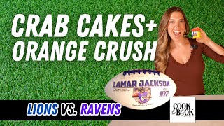 Lions vs Ravens MNF | Cook the Book Ep. 3 | Baltimore Crab Cakes + NFL Parlay Picks