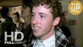 Frankie Fox on Blinded by the Light - interview at premiere in London