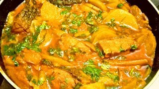 শালগম বা ওলকপি রেসিপি | ডায়েট রেসিপি | Turnip With Fish Curry Recipe | Various Home Fictions