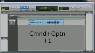 How to use Pro Tools more efficiently - PART 1 - Commands Keyboard Focus mode