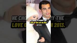 How Did Mo Salah Meet His Wife ? 😳❤️ #football #shorts #salah