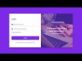 Responsive Login and Registration Form in HTML and CSS