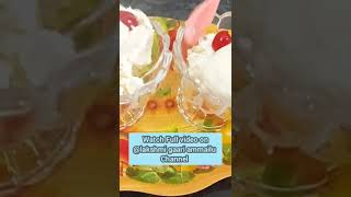 crushed mango vanilla ice cream//summer special ice cream//#mangoicecream #icecream #ytshort #shorts