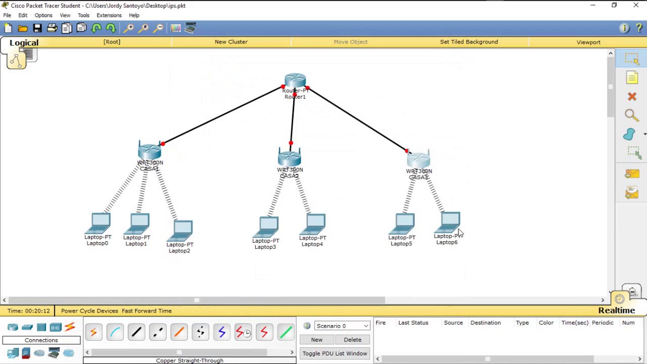 Como Crear Una Red Wireless En Cisco Packet Tracer - YouTube