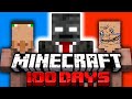 The Ultimate Minecraft 100 Days Movie REMATCH