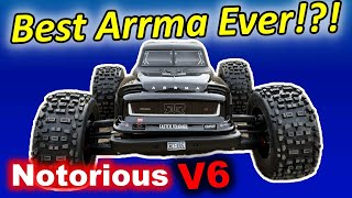 Arrma Notorious V6 - Best Arrma - Best RC Truck - Best RC Stunt Truck