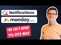 Monday.com Notifications | Tutorial for beginner Monday.com users managing notifications