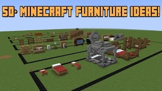 50+ Minecraft Furniture ideas!