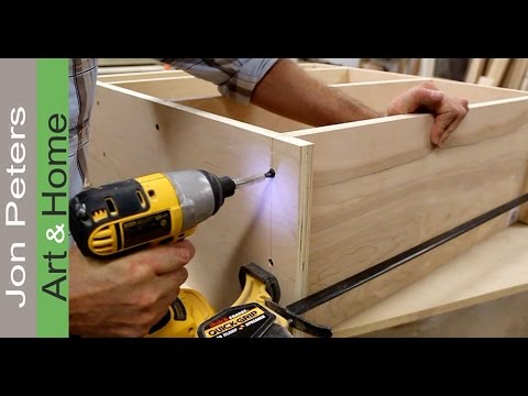 How to make a desk for an office / art studio part 3 by Jon Peters How to make a desk for an office / art studio part 3 by Jon Peters