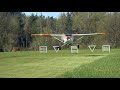 larry landing at biggles in 500 ft in his cessna 182 STOL april 23, 2018