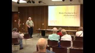 Discussing the Warning Signs of Alzheimer's at Naperville Public Library