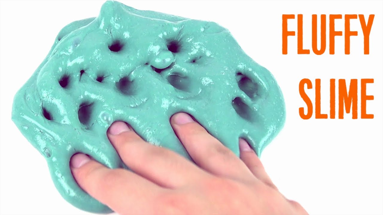 Diy Fluffy Slime Youtube