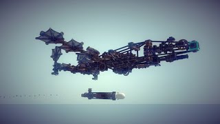 A-10もどきからミサイル発射【Besiege】