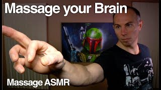 ASMR Binaural Brushing 2 - Massage your Brain ** Gentle Sounds **