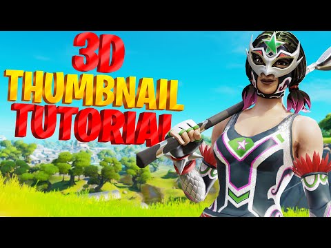  - fortnite soccer skins 3d thumbnail