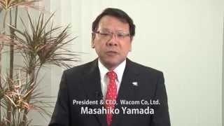 Speech by CEO of Wacom of Masahiko Yamada for PocketBook press conference