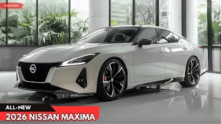 新登場!! 2026年日産マキシマ発表 - これが究極のハイテクセダンか?